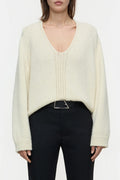 V Neck - Ivory - Femme