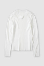 Crew Neck Long Sleeve - Ivory - Femme