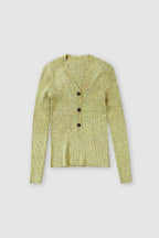 V Neck Henley - Primary Yellow - Femme