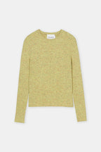 Long Sleeve Crew Neck - Primary Yellow - Femme