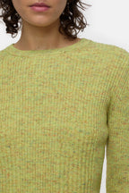 Long Sleeve Crew Neck - Primary Yellow - Femme