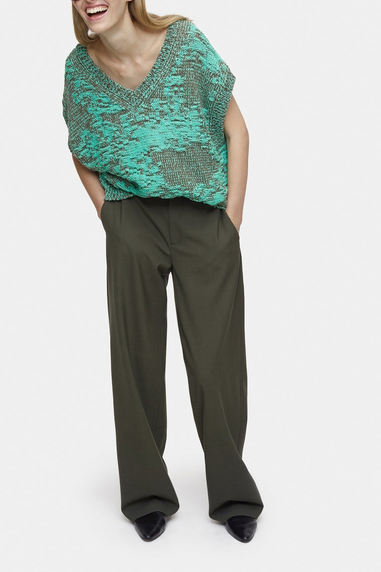 V Neck Vest - Grind - Femme