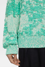 Crew Neck Long Sleeve - Green Kick - Femme