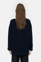 Polo Long Sleeve - Dark Night - Femme