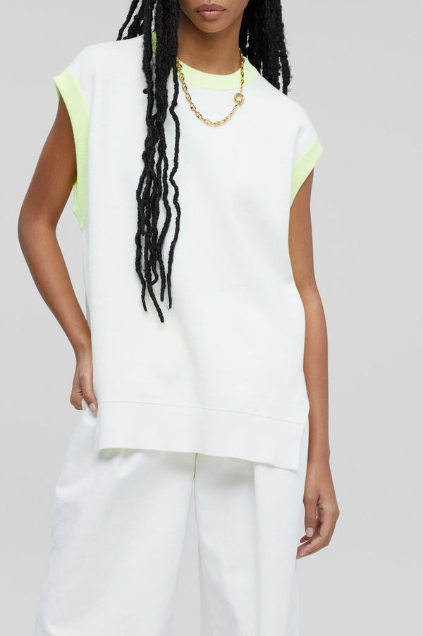 Closed - Débardeur En Coton Biologique - Ivoire - Femme