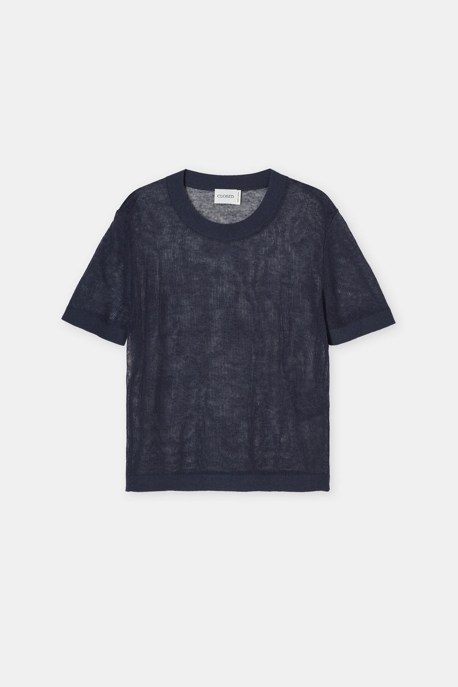 Crew Neck Short Sleeve - Space Blue - Femme