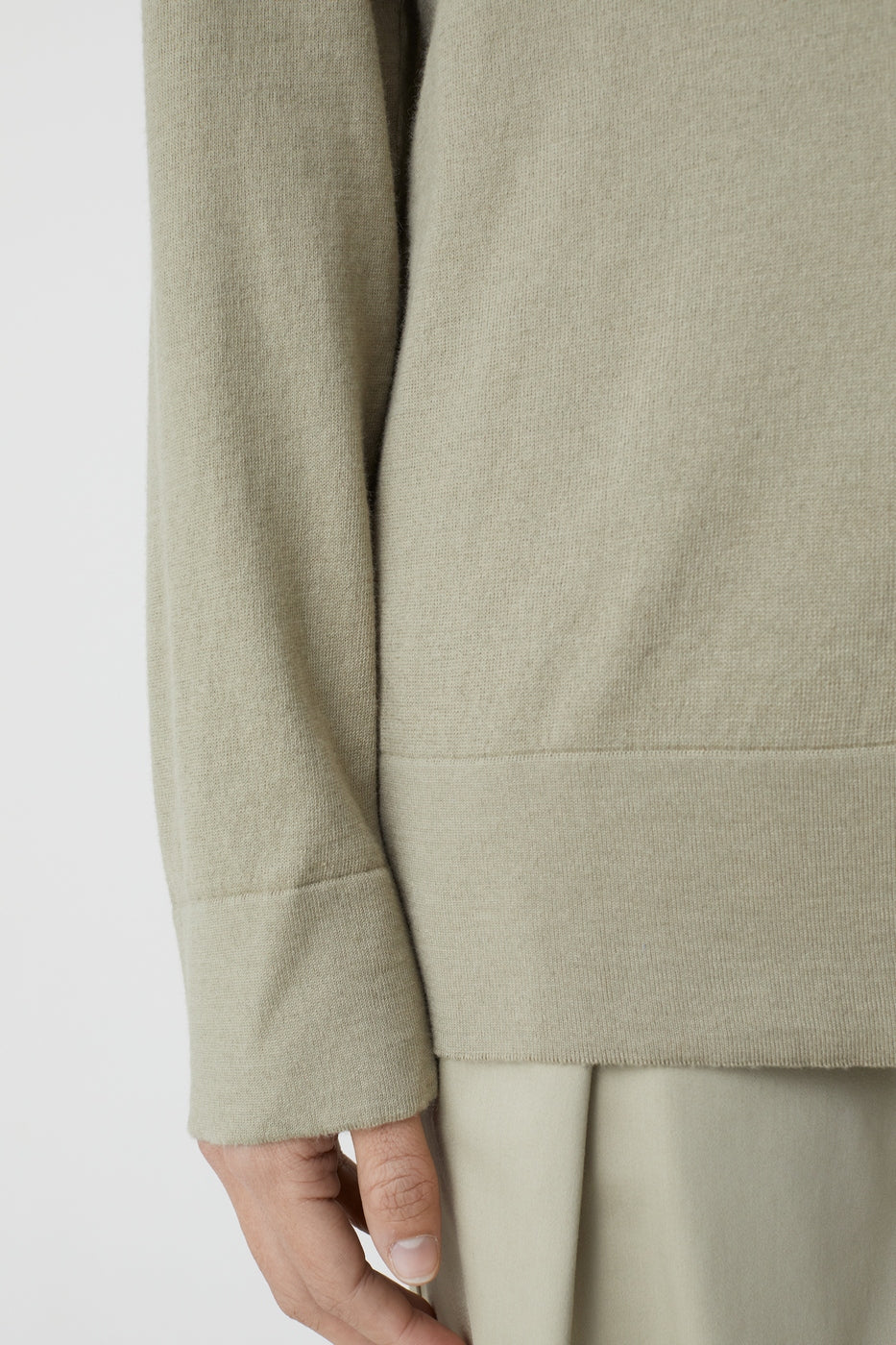 Vneck Long Sleeve - Grey Marble - Femme