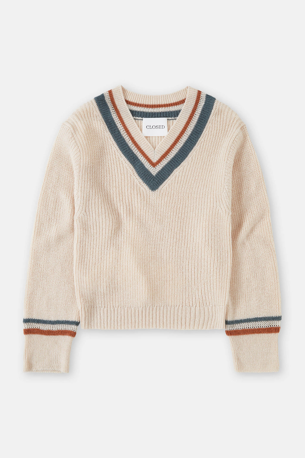 Deep V-Neck - Albicocca - Femme