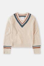 Deep V-Neck - Albicocca - Femme