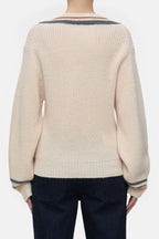 Deep V-Neck - Albicocca - Femme