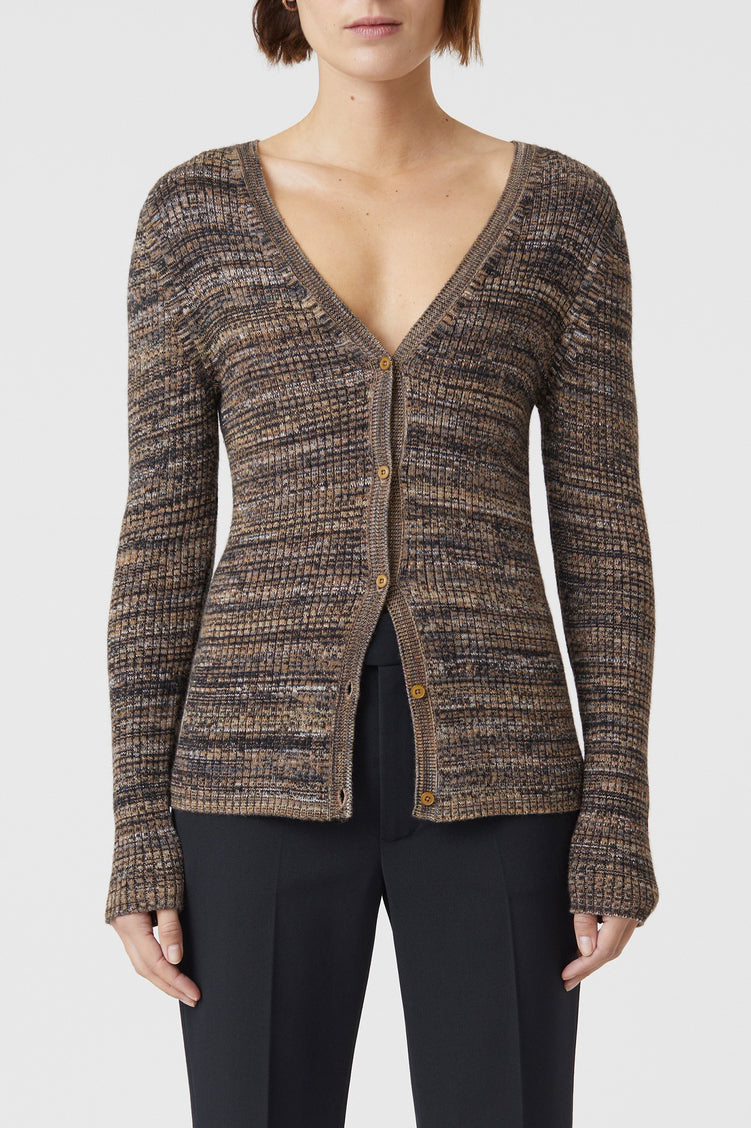 Rib Turtleneck - Blue Heather - Femme