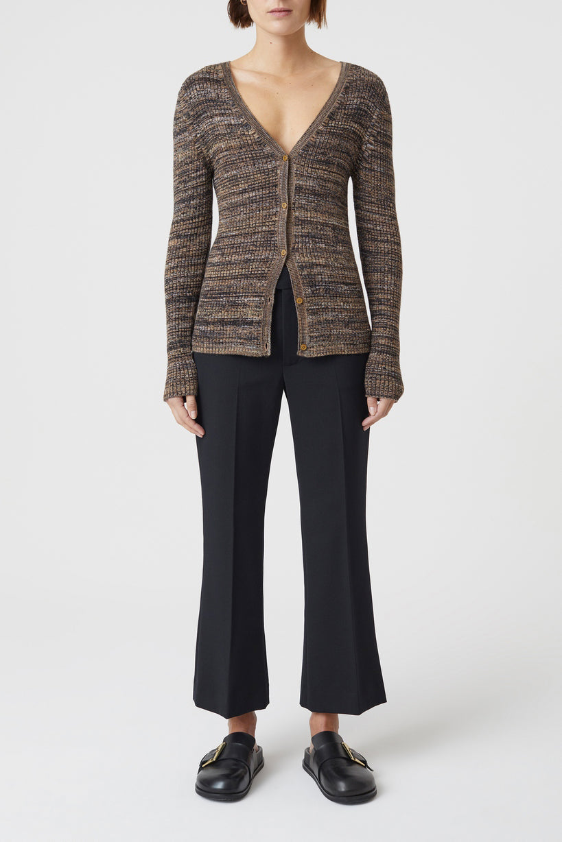 Rib Turtleneck - Blue Heather - Femme