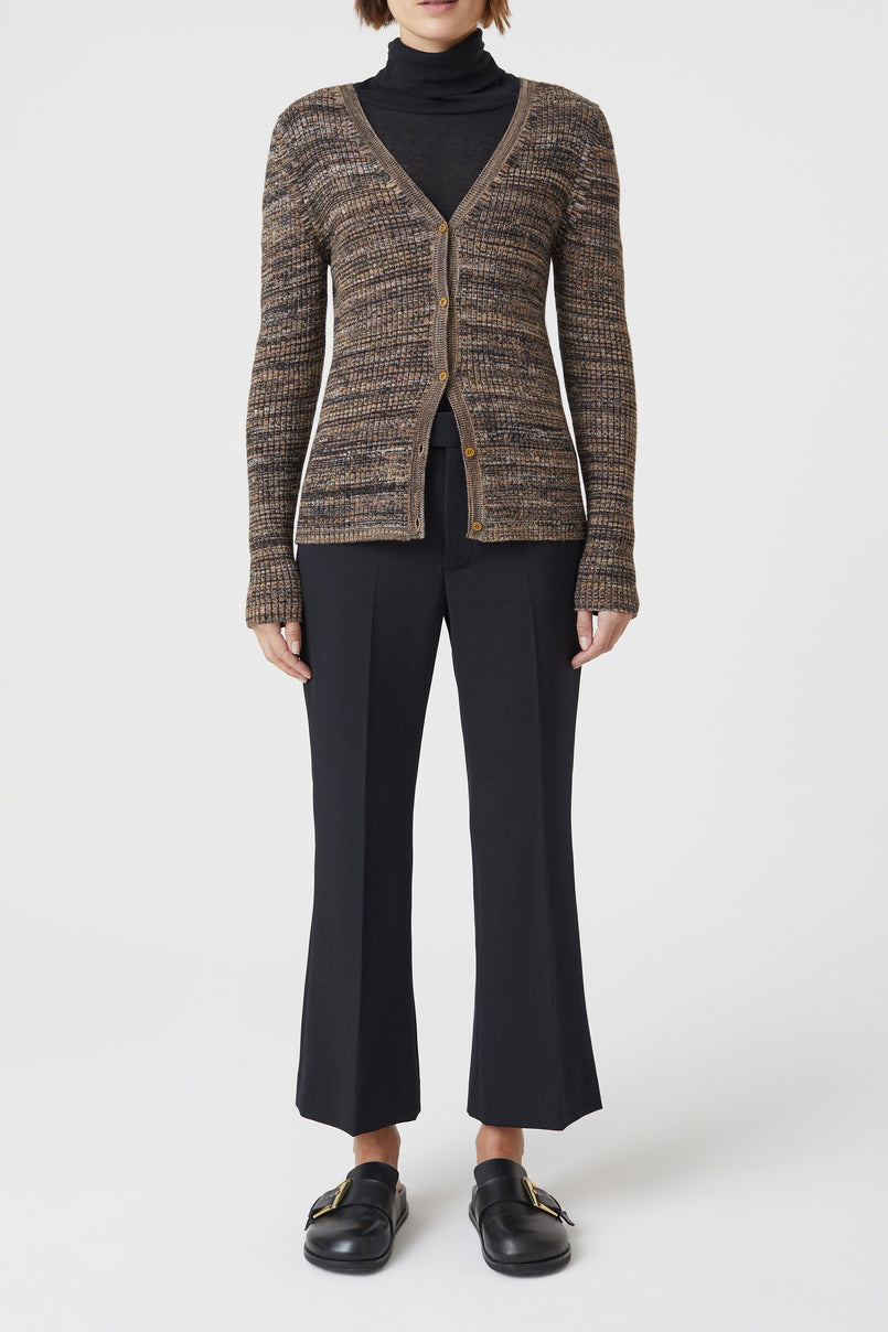 Rib Turtleneck - Blue Heather - Femme