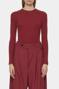 Crew Neck Long Sleeve - Jam - Femme