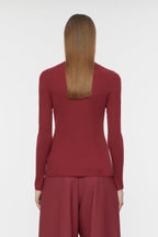 Crew Neck Long Sleeve - Jam - Femme