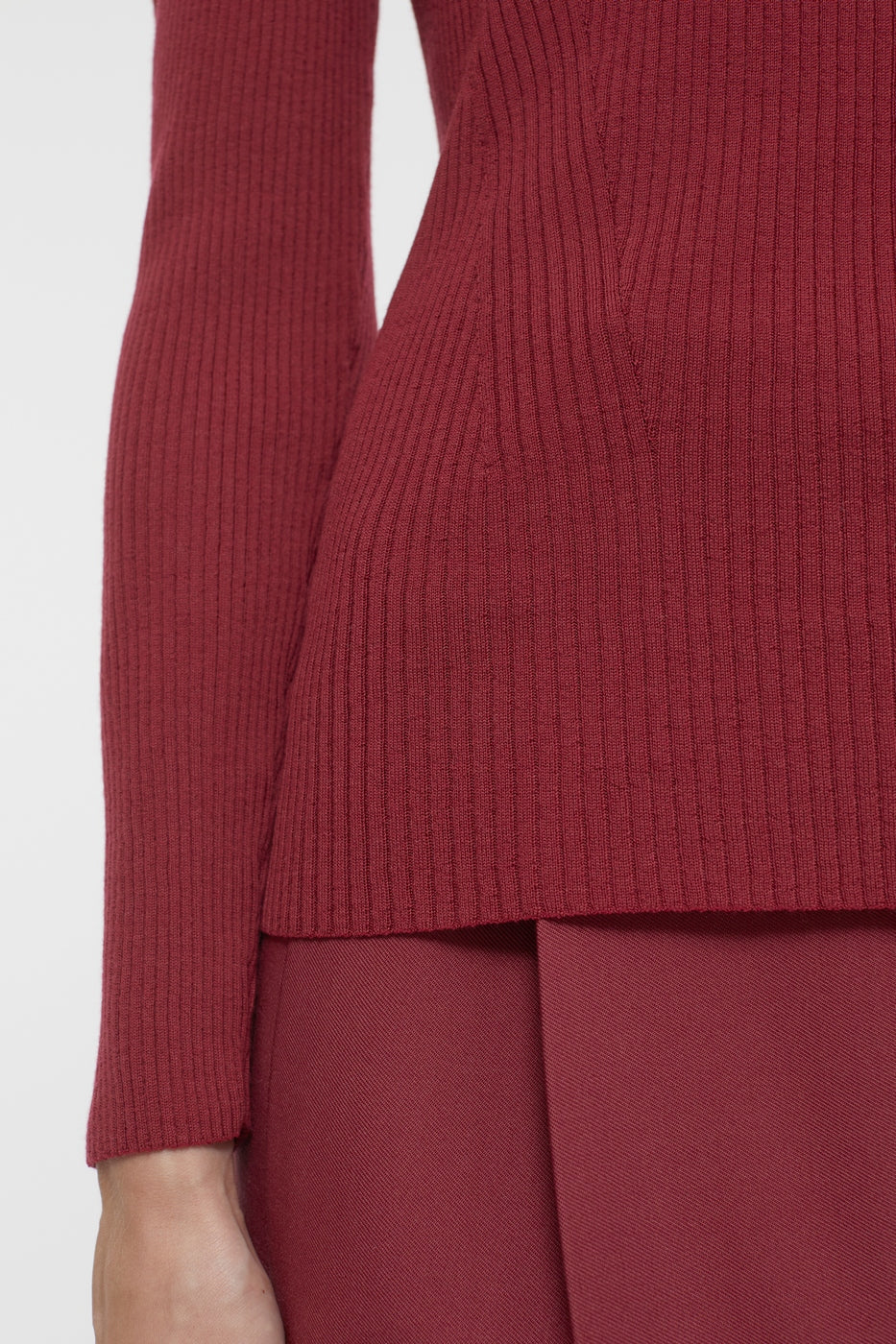 Crew Neck Long Sleeve - Jam - Femme