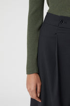 Crew Neck Long Sleeve - Army Green - Femme