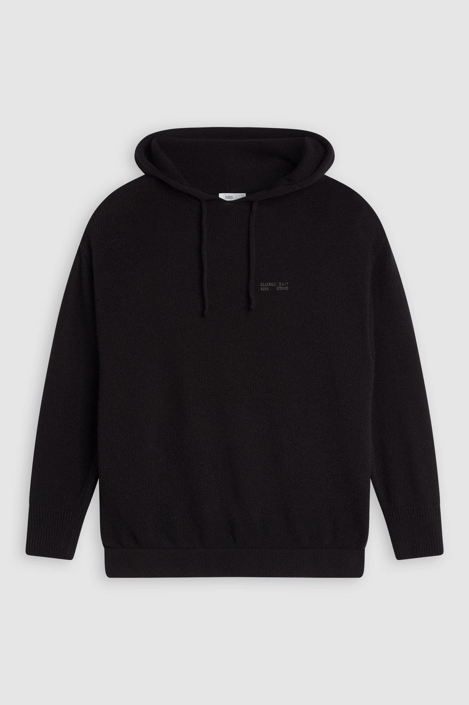 Hoody Long Sleeve - Black - Femme