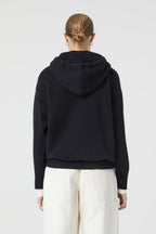 Hoody Long Sleeve - Black - Femme