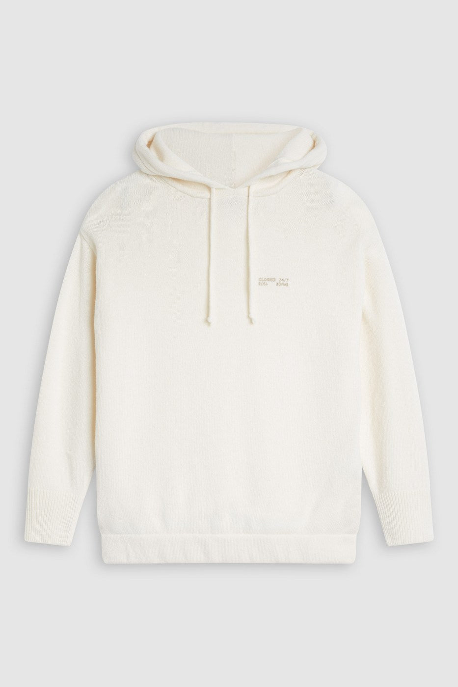 Hoody Long Sleeve - Ivory - Femme