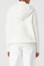 Hoody Long Sleeve - Ivory - Femme