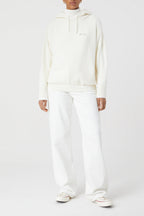 Hoody Long Sleeve - Ivory - Femme