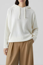 Hoody Long Sleeve - Ivory - Femme