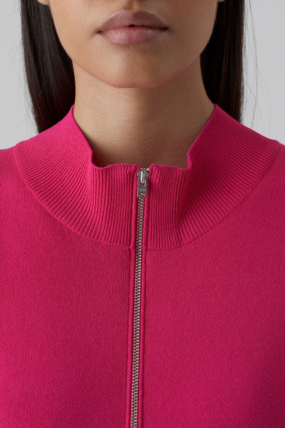 Sleeveless Halfzip - Rasperry Pink - Femme