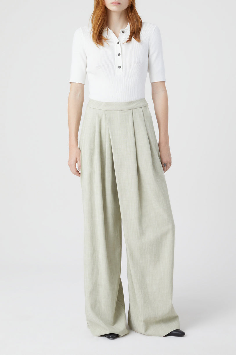 Polo Short Sleeve - White - Femme