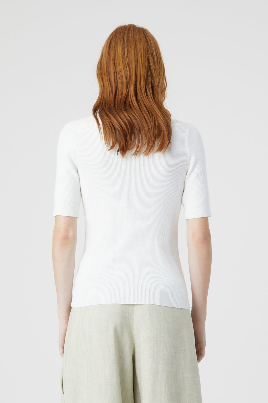 Polo Short Sleeve - White - Femme
