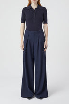 Polo Short Sleeve - Dark Night - Femme