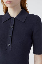 Polo Short Sleeve - Dark Night - Femme