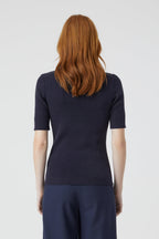 Polo Short Sleeve - Dark Night - Femme