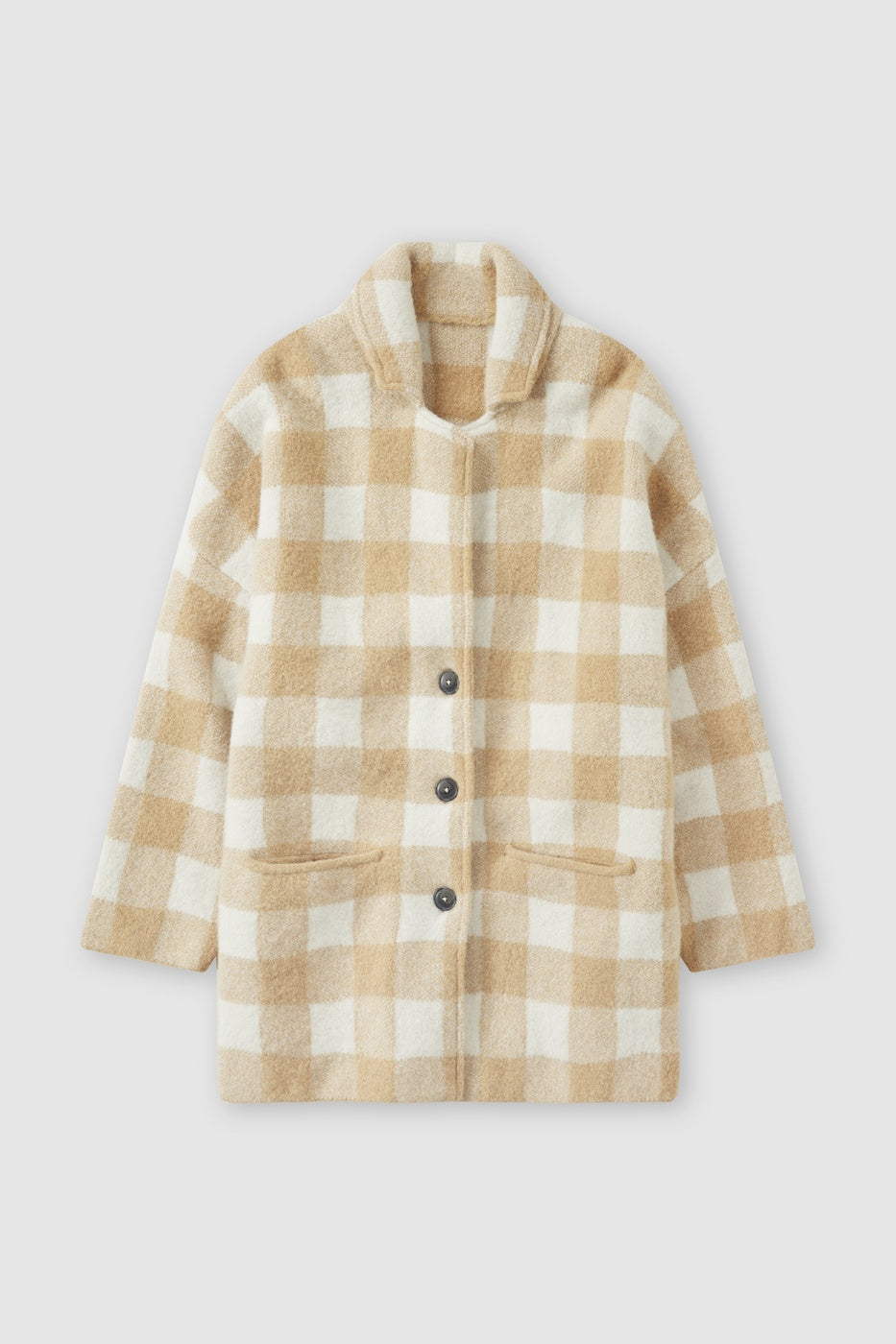 Knitted Shacket - Chino Beige - Femme