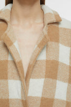 Knitted Shacket - Chino Beige - Femme