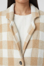 Knitted Shacket - Chino Beige - Femme