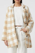 Knitted Shacket - Chino Beige - Femme
