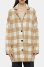 Knitted Shacket - Chino Beige - Femme