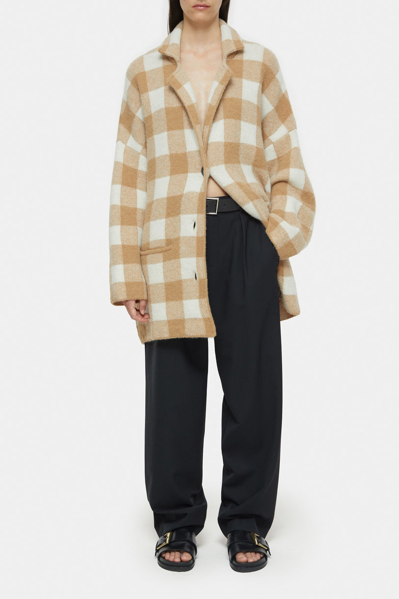 Knitted Shacket - Chino Beige - Femme