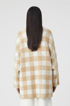Knitted Shacket - Chino Beige - Femme