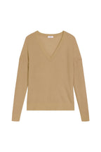 Closed - Pull V Long Sleeve - Raffia - Femme