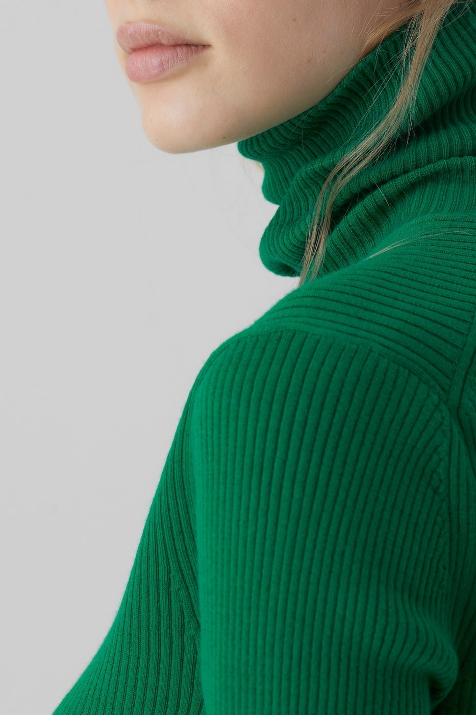 Slim Rolli Long Sleeve - Green Patina - Femme