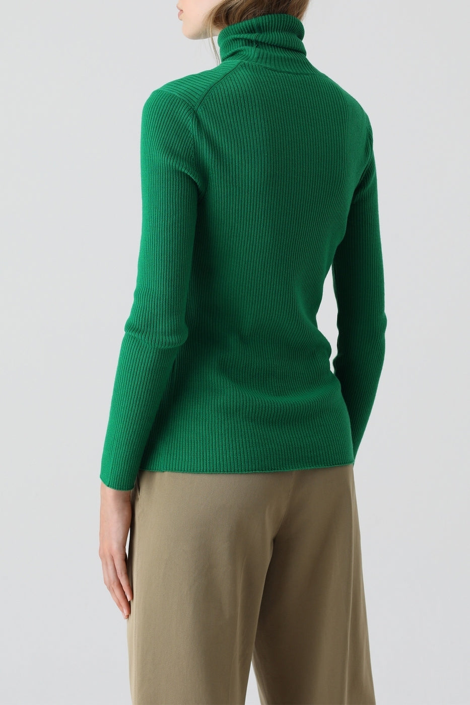 Slim Rolli Long Sleeve - Green Patina - Femme