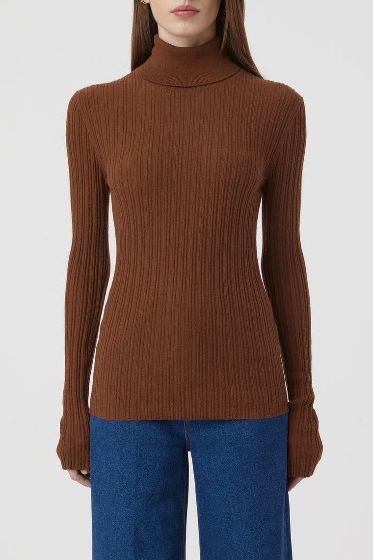 Rolli Longsleeve - Auburn - Femme