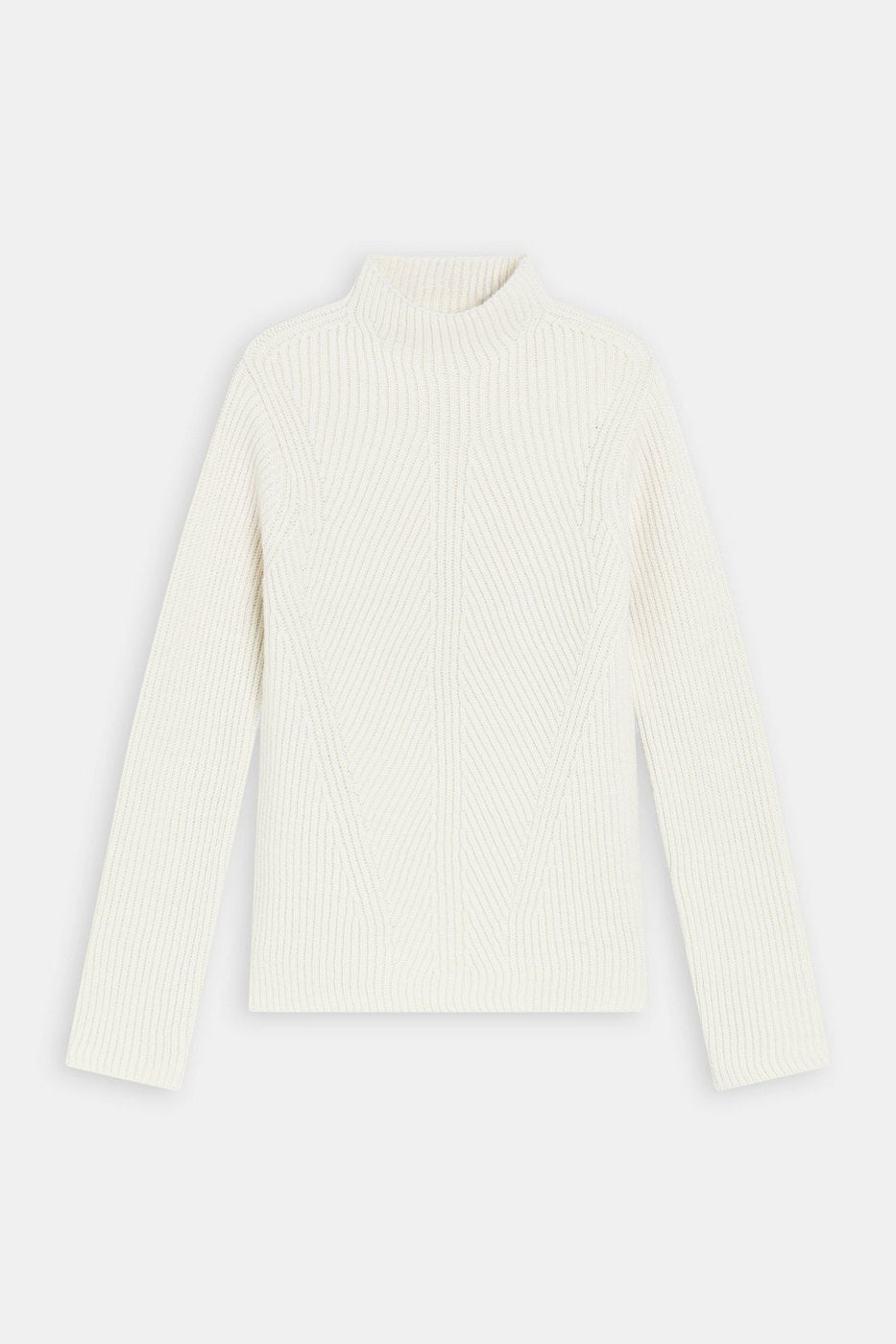 Turtleneck Long Sleeve - Ivory - Femme