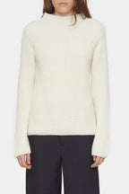Turtleneck Long Sleeve - Ivory - Femme