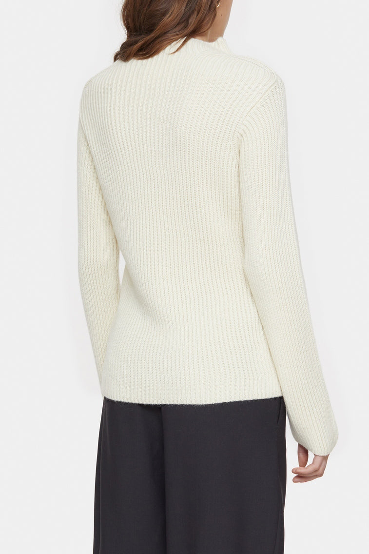 Turtleneck Long Sleeve - Ivory - Femme