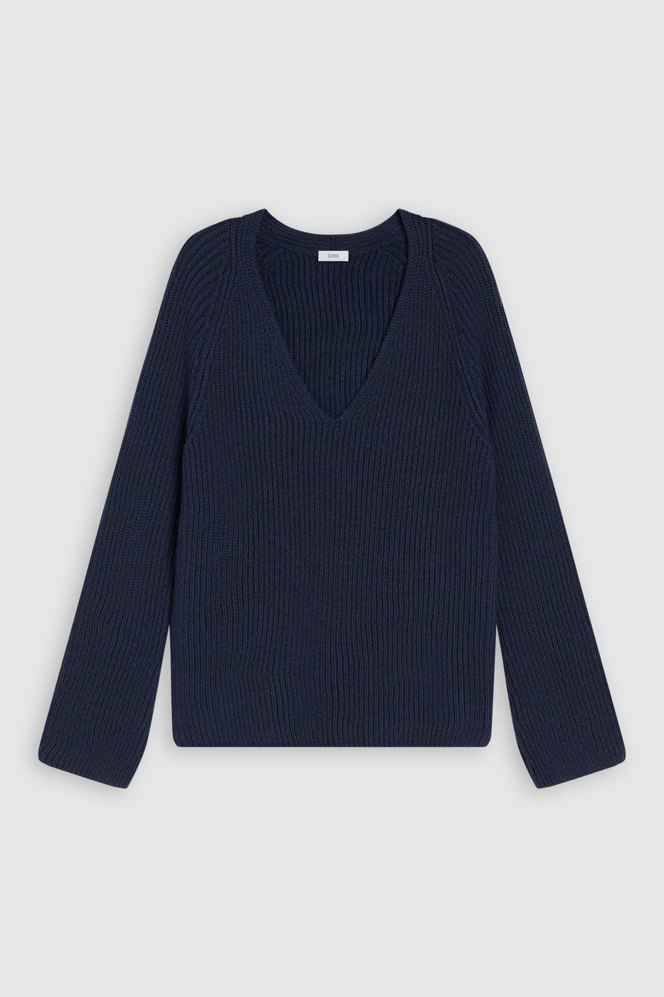 V Neck Long Sleeve - Space Blue - Femme