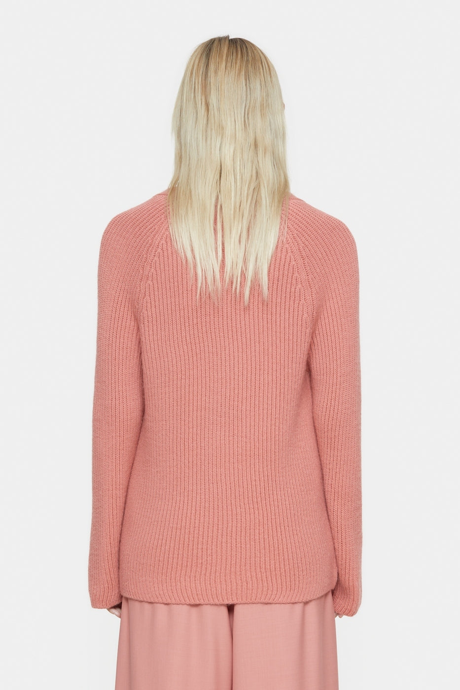 V Neck Long Sleeve - Rose Dust - Femme