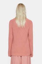 V Neck Long Sleeve - Rose Dust - Femme
